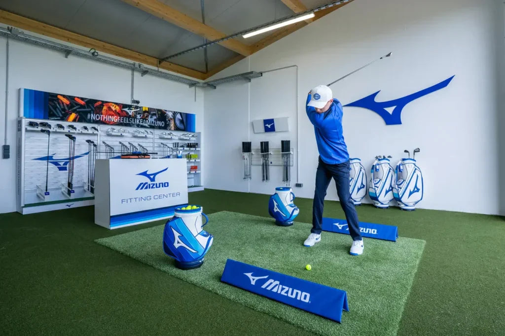 Mizuno Shaft Optimizer 3D fitting equipment at Great Waffles Golf in Harrisburg PA