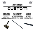 Lombardi Golf Custom Black Vertolo Mallet Golf Putter