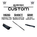 Lombardi Golf Custom Black Corona TPS Mallet Golf Putter