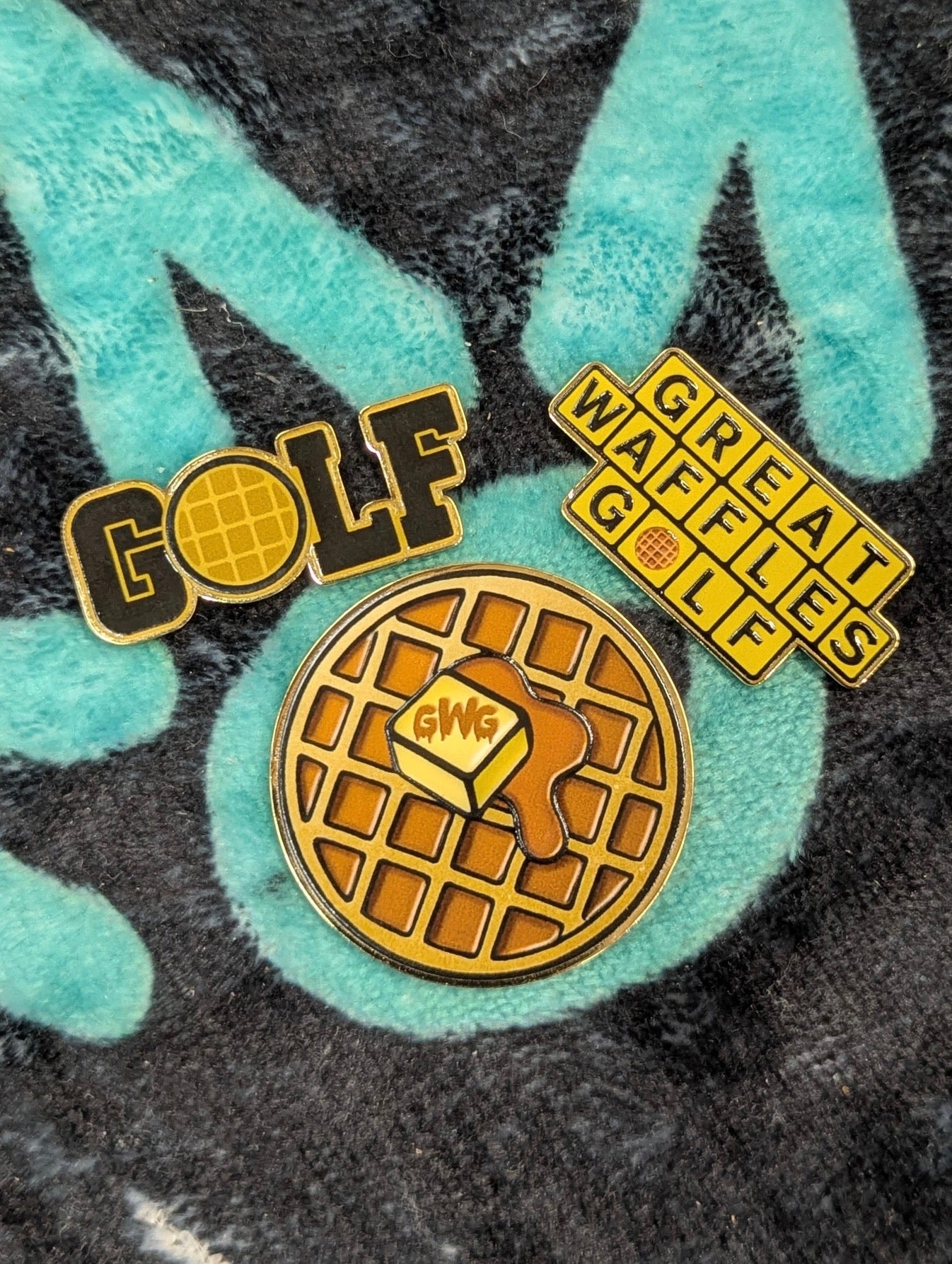 Great Waffles Golf Custom Ball Markers