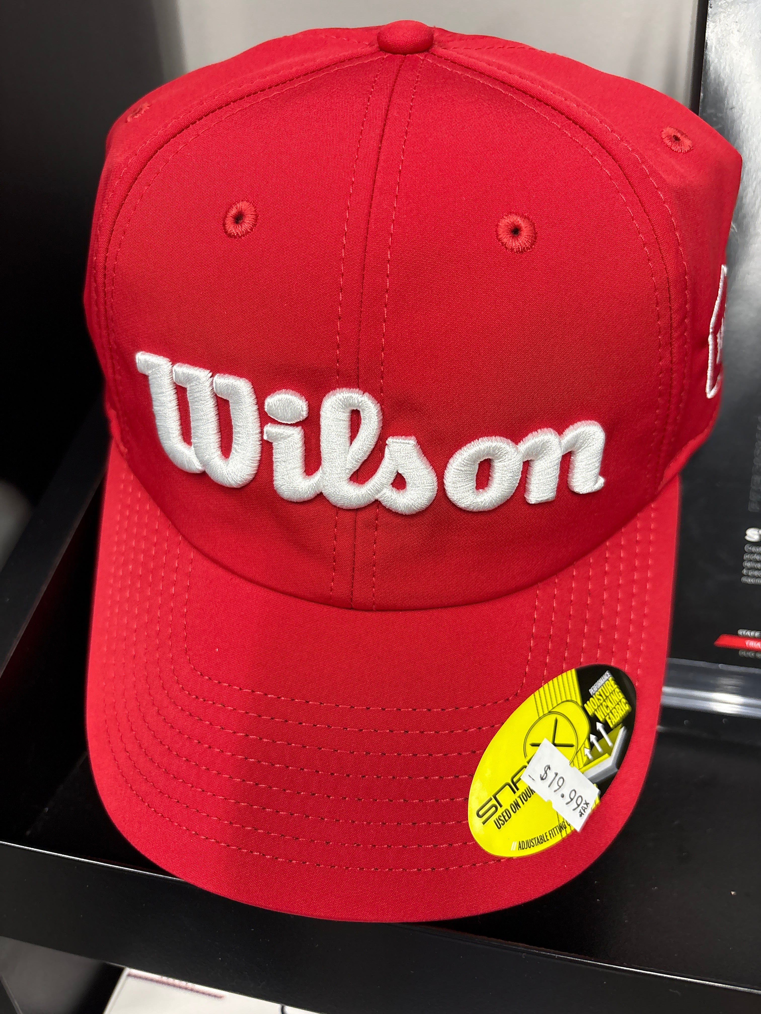 Wilson Tour Adjustable SnapBack Red