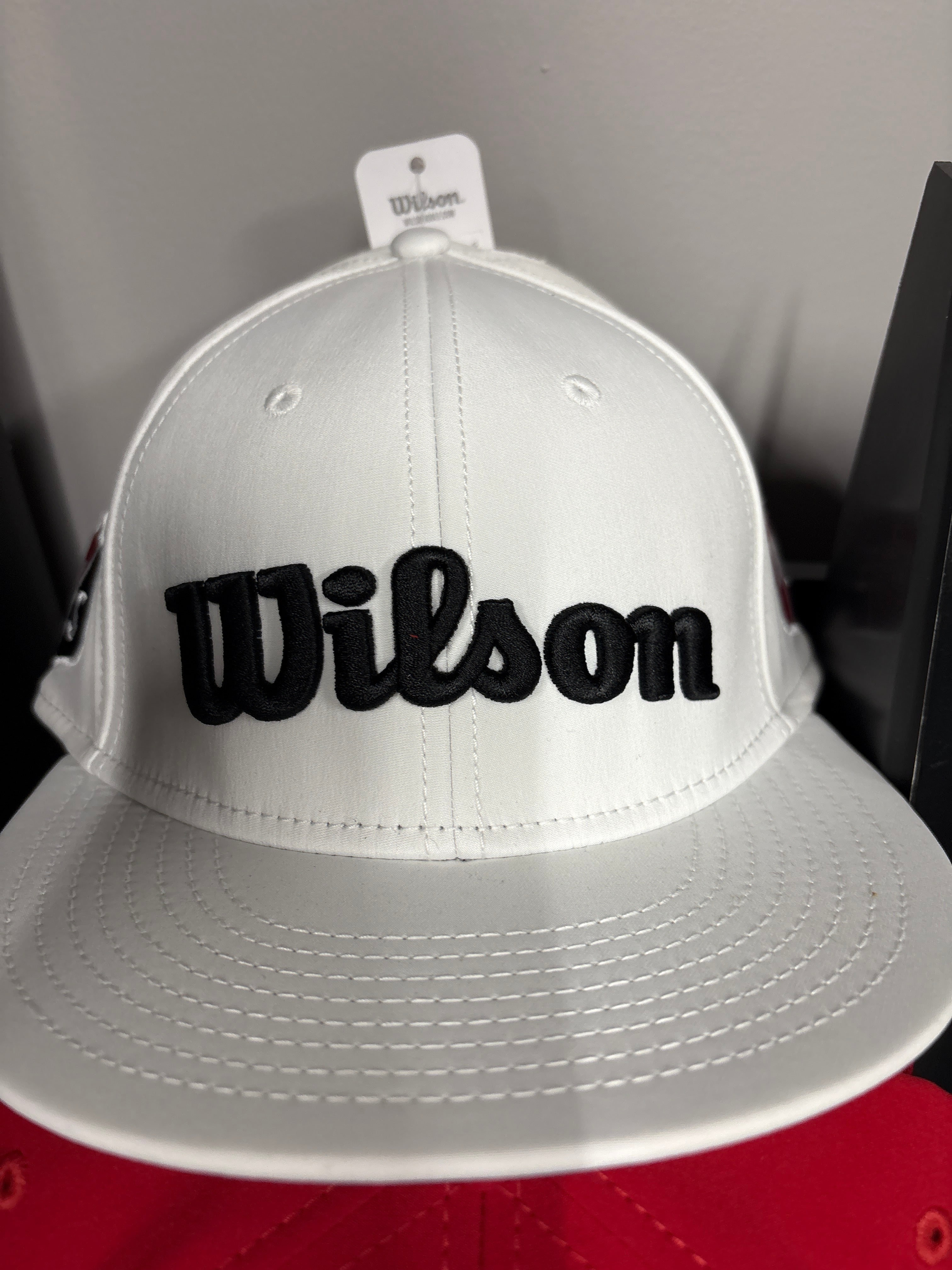 Wilson Tour Adjustable SnapBack White/Black
