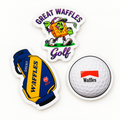 Great Waffles Golf “Back from the Rough” October Sticker Pack — 3-Pack