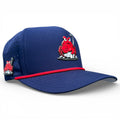 Crab Trap Golf Hat | Snapback Cap | Built-in Magnetic Ball Marker Holder + Marker Included | Adjustable | One Size