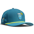 Water Hazard Golf Hat | Snapback Cap | Built-in Magnetic Ball Marker Holder + Marker Included | Adjustable