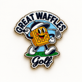 Classic Walter Waffle Golf Ball Marker