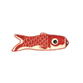 Koi Utility Towel (Red)