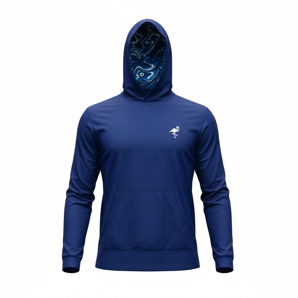 Deep Current Performance Hoodie | Lightweight Golf Hoodie | Moisture-Wicking Stretch Fabric | Deep Current Collection | Unisex | True to Size