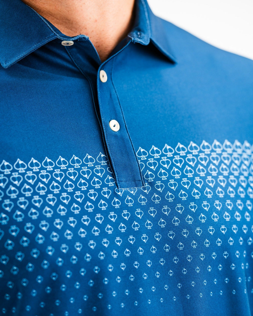 Player Preferred™ Polo - Spade Fade - Navy
