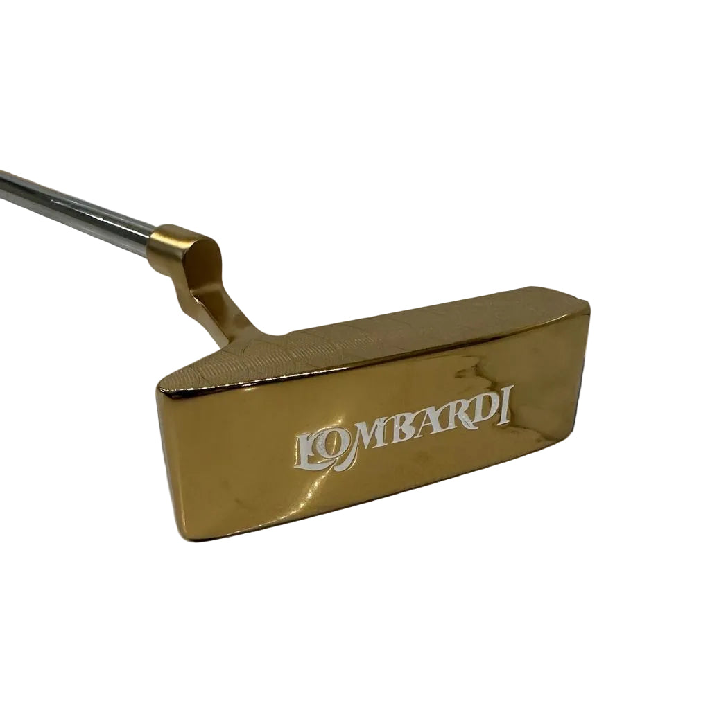 Lombardi Golf Custom Gold PC-308 Double Wide Blade-Golf Putter