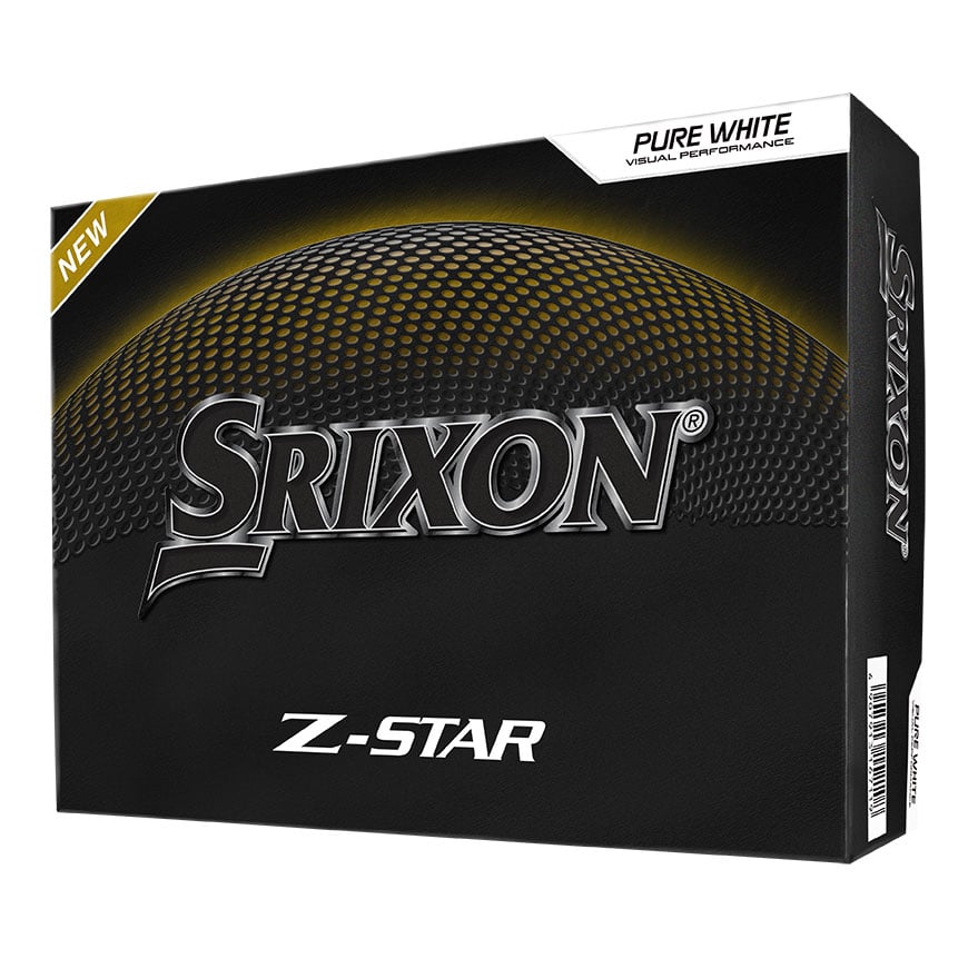 Srixon Z-STAR Pure White dozen box