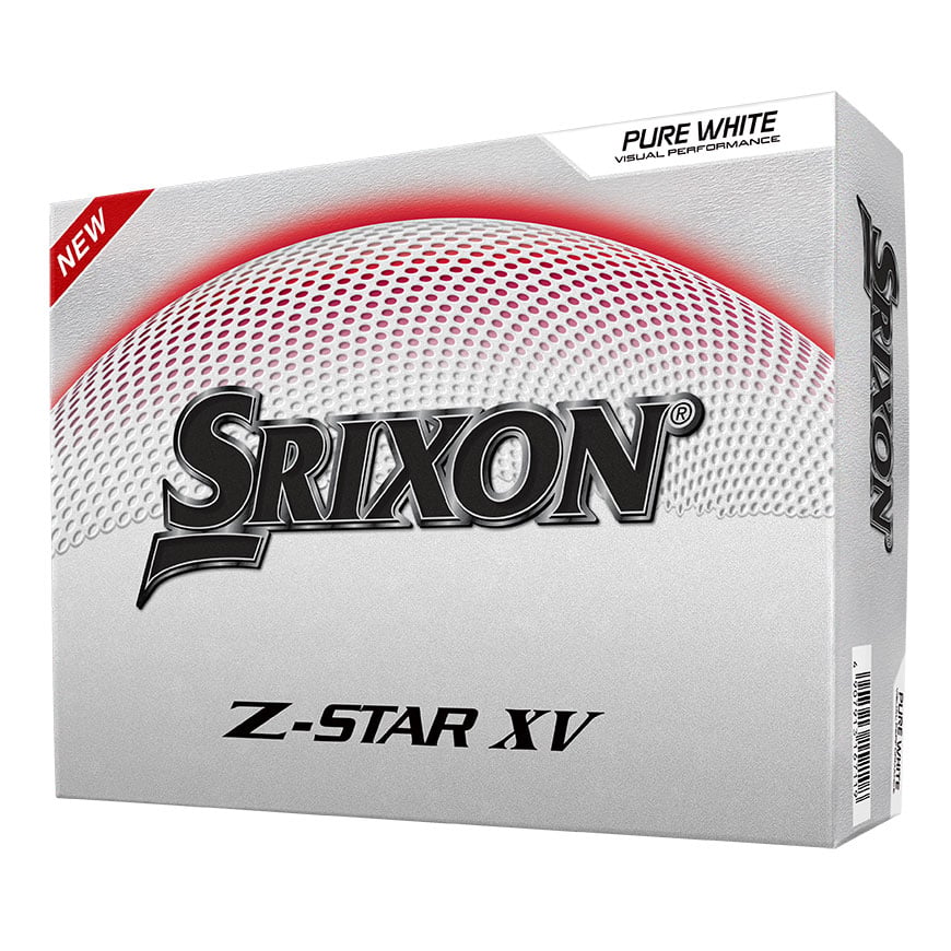 Srixon Z-STAR XV Pure White dozen box