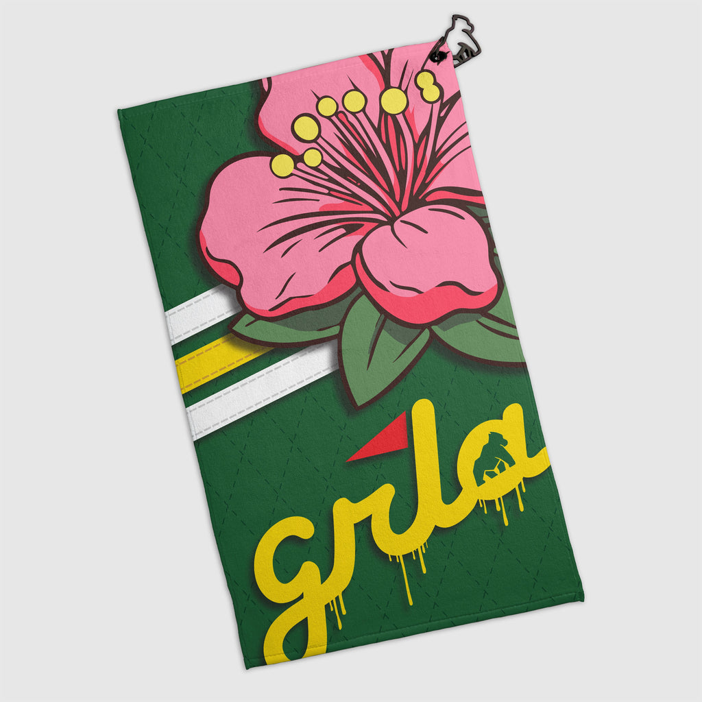 Azalea Drip Towel