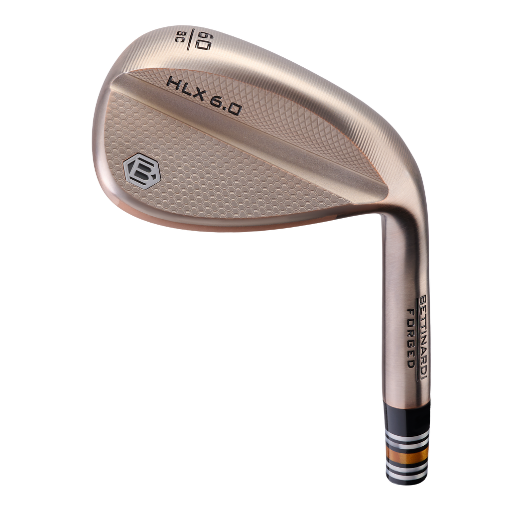 Bettinardi HLX 6.0 Molten Copper PVD wedge back view