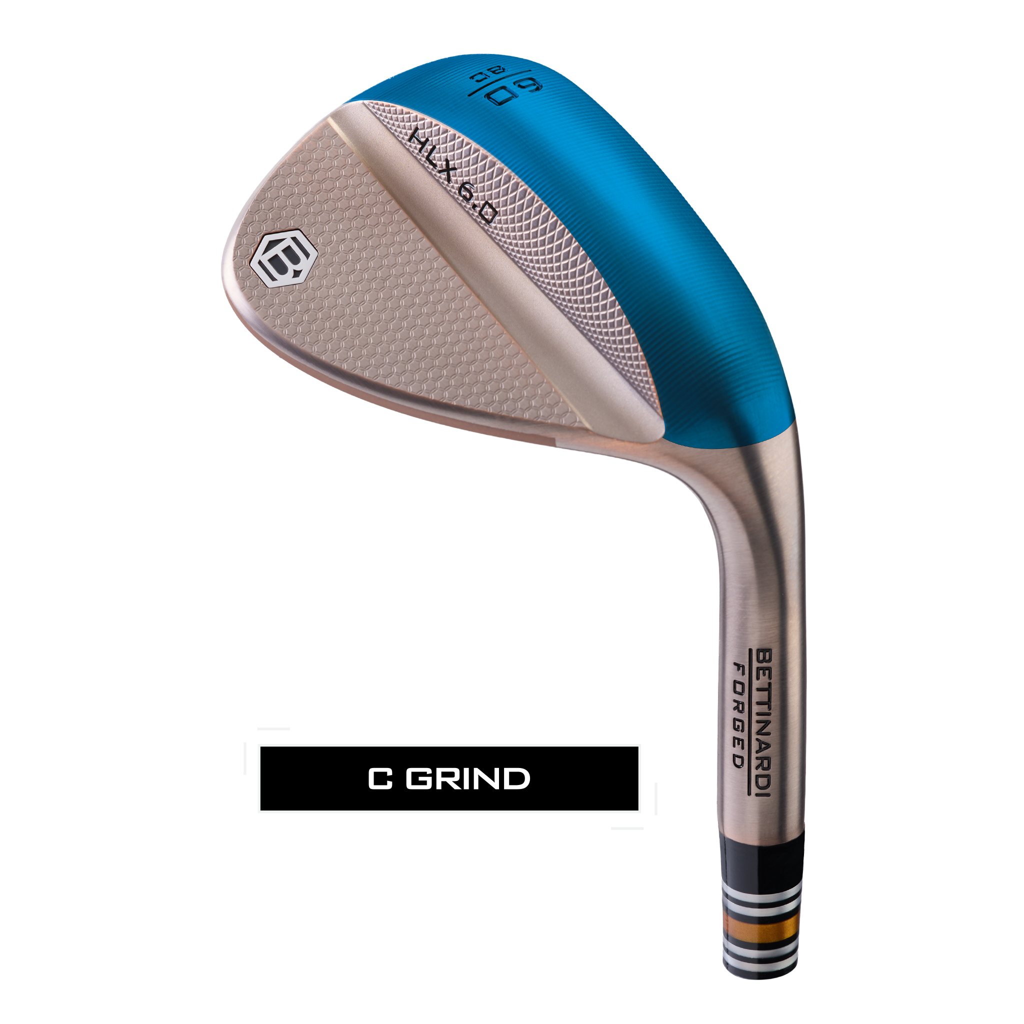 Bettinardi HLX 6.0 Molten Copper PVD grind options