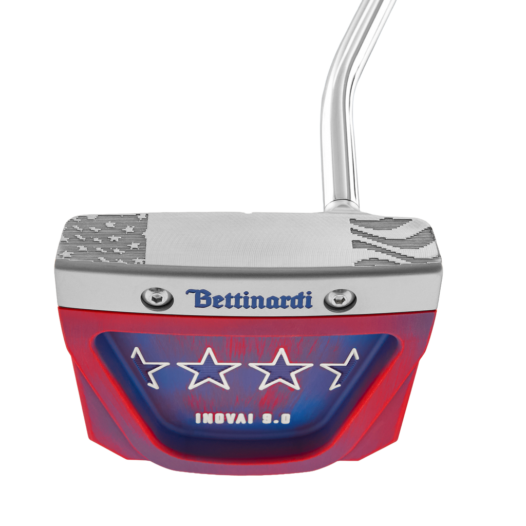 Bettinardi Stars & Stripes Distressed Red Armor INOVAI 9.0 Limited Run Putter