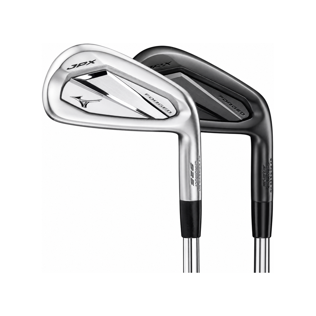 Mizuno JPX925 Forged Black and chrome finish comparison