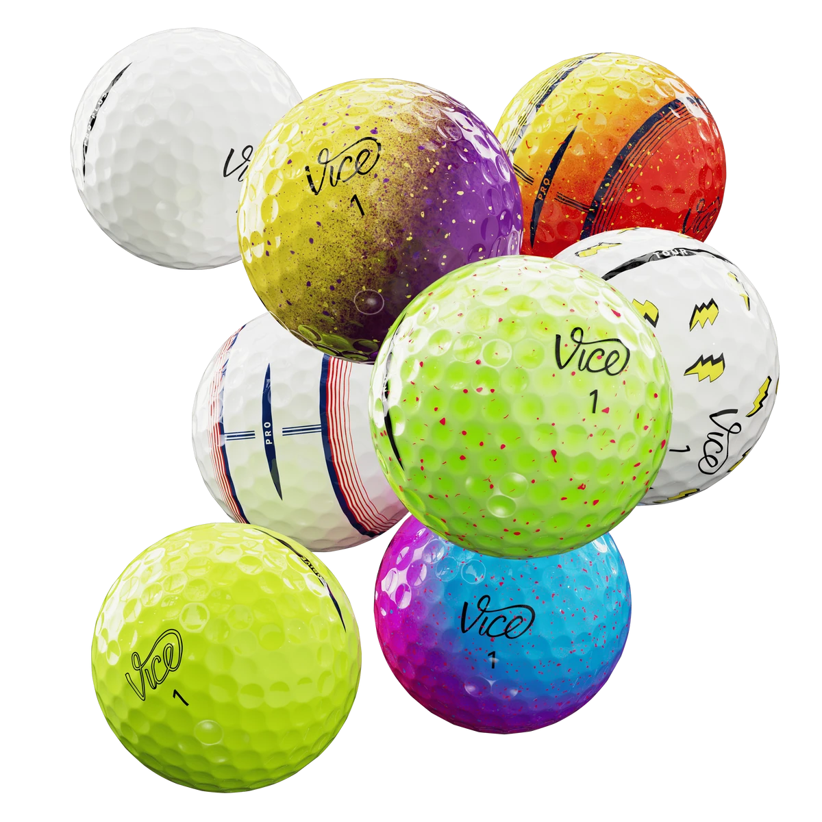Vice Golf 24-Ball Variety Pack
