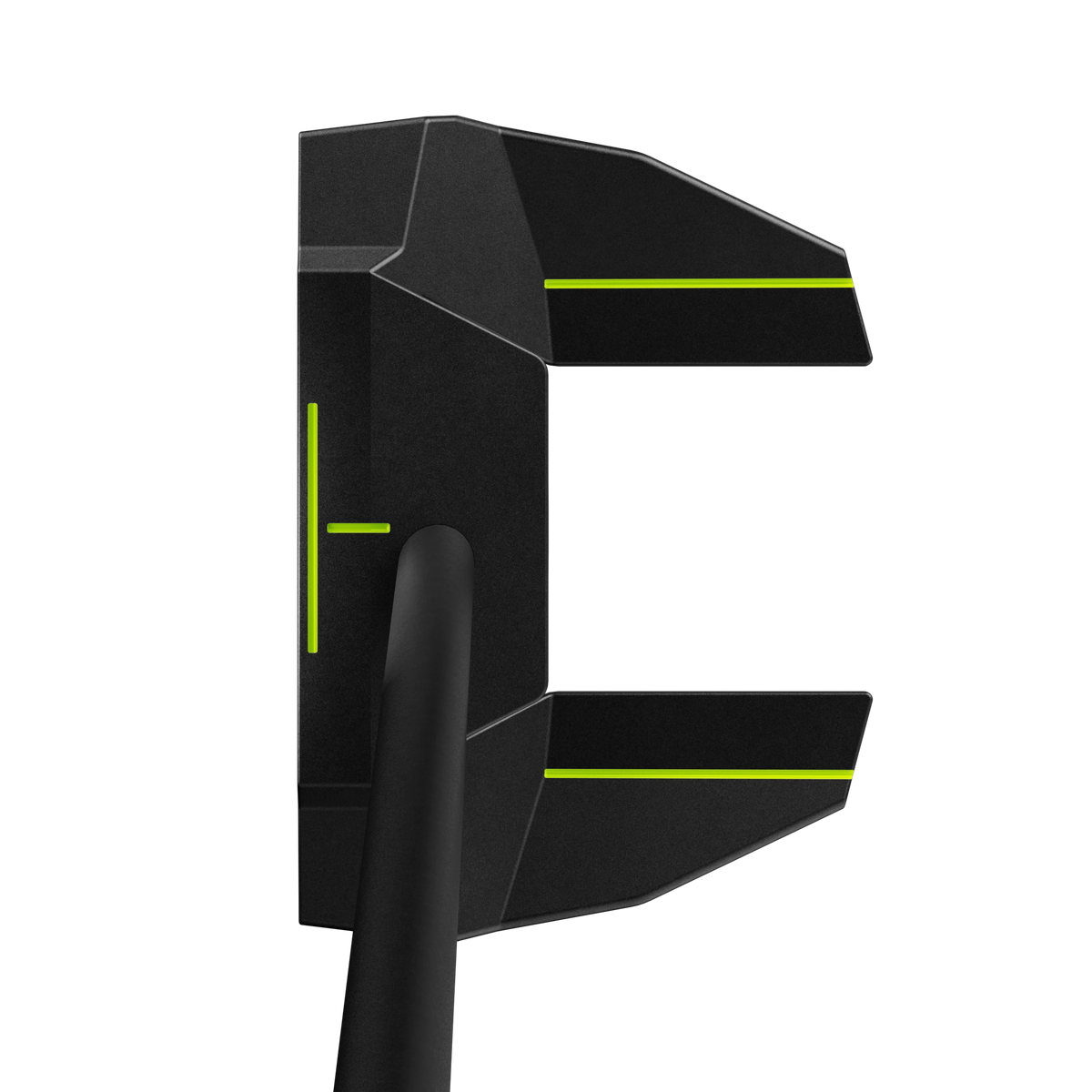 Vice VGP04 ZT Zero Twist Mallet Putter — Black/Lime — RH — 35-inch