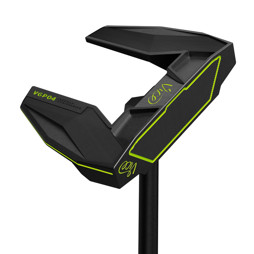 Vice VGP04 ZT Zero Twist Mallet Putter — Black/Lime — RH — 35-inch