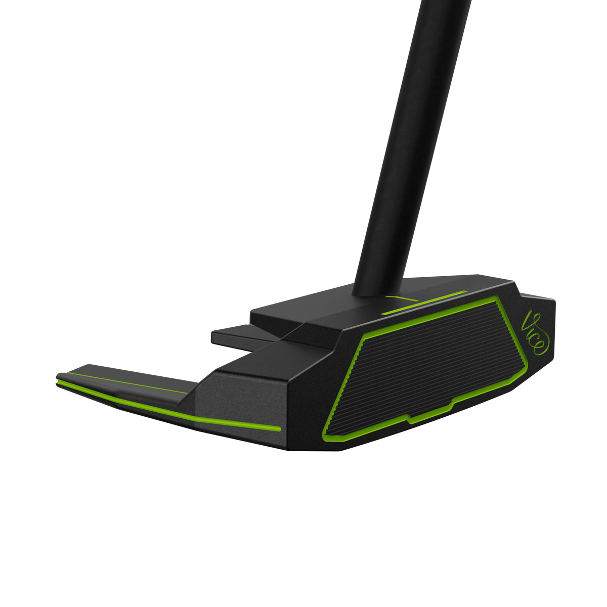 Vice VGP04 ZT Zero Twist Mallet Putter — Black/Lime — RH — 35-inch